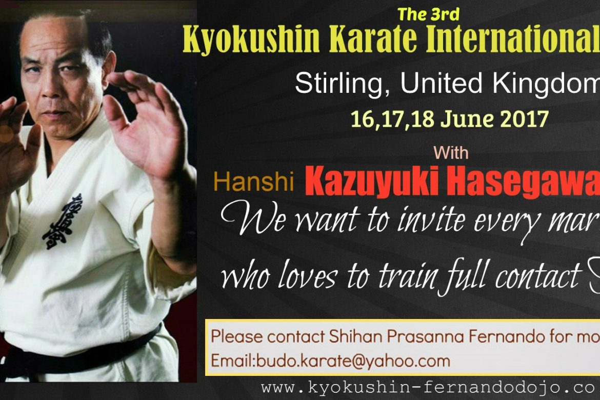 PayPal Payments for the Kyokushin Karate International Seminar 2017