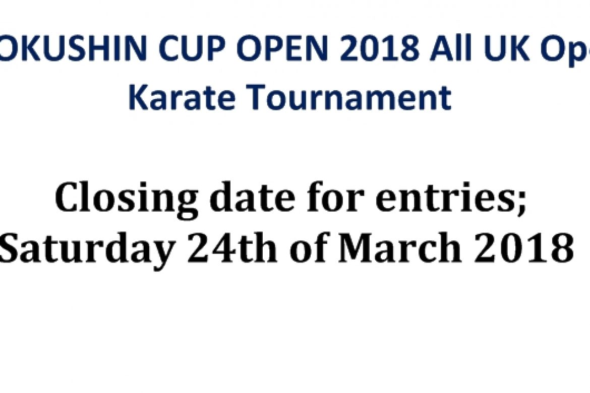 Entry Closing Date 24-03-2018