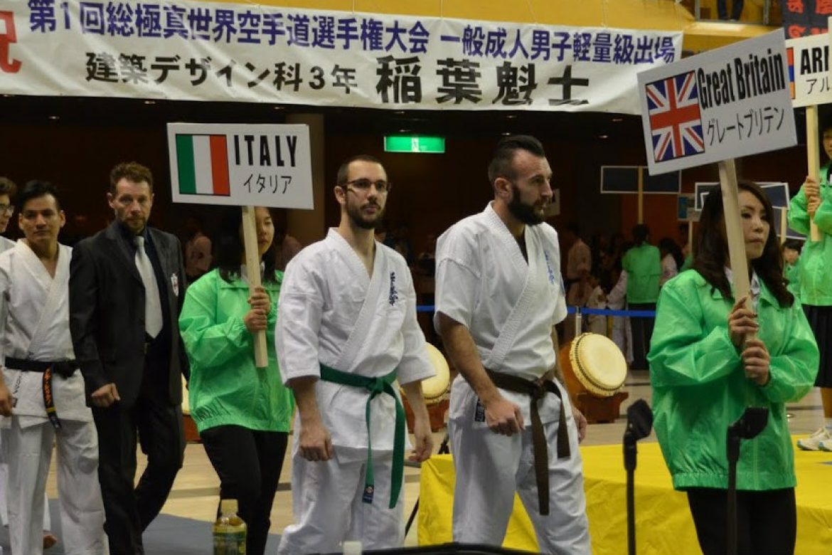 So-Kyokushin GB at the World Karate Championship,Japan