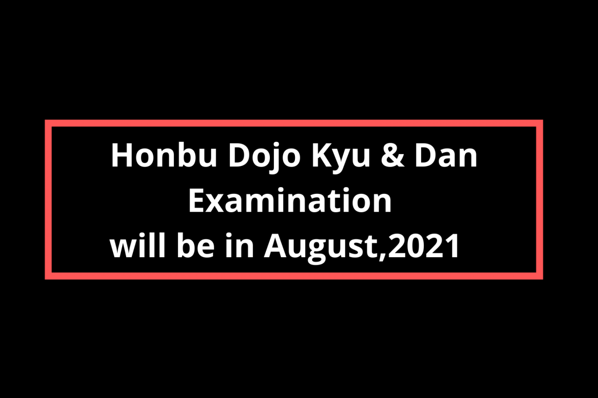 Kyu and Dan Examination