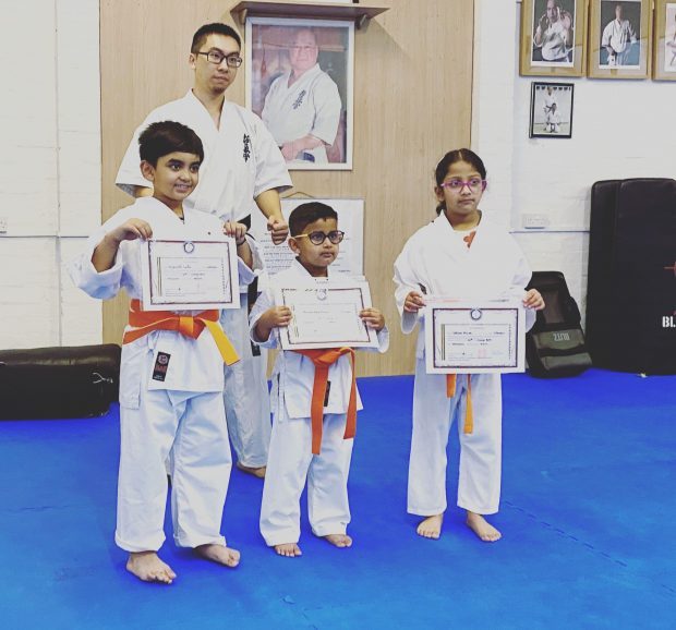 Congratulations to the children who passed their first grading