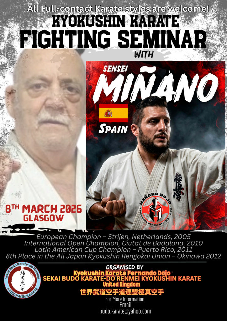 Kumite Seminar with Sensei Minano
