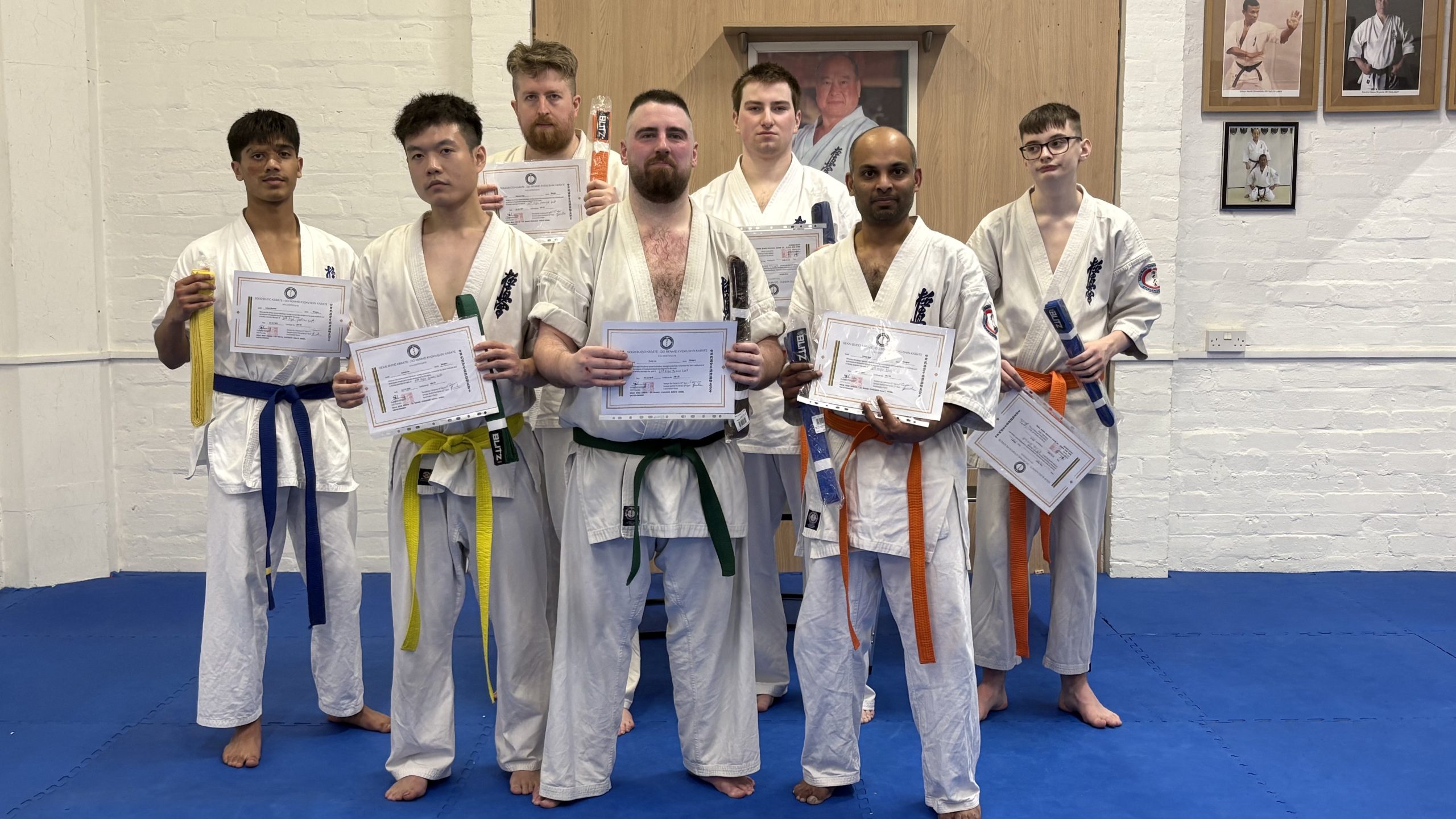 Congratulations to our newest kyu grades