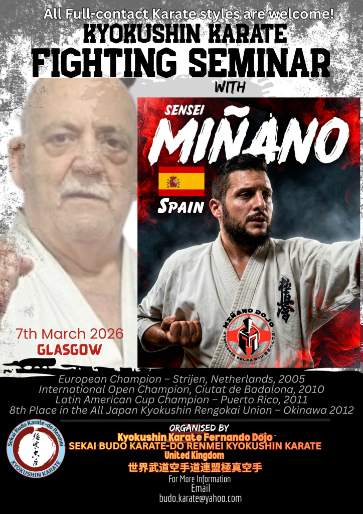 Kumite Seminar with Sensei Minano